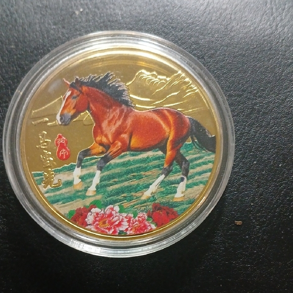 Other - Gold Coin with Horse Design